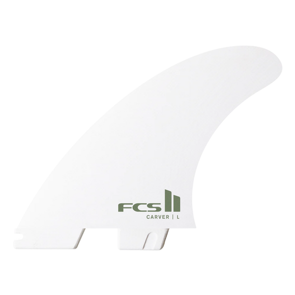 FCS II Carver White Edition Tri Fin Set - FCS JAPAN