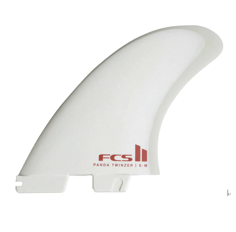 FCS2 ショートボード用フィン パワーツイン ツインフィン+スタビライザー PG 2+1 POWER TWIN PERFORMANCE GLASS  Speciality twin fin TWIN SET BLACK