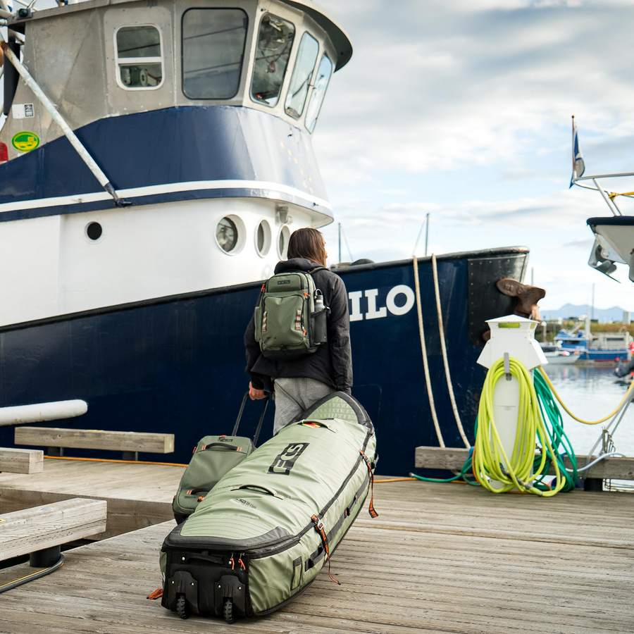 FCS Travel 4 Shortboard/Fish Wheelie Cover