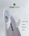FCS II Carver White Edition Tri Fin Set