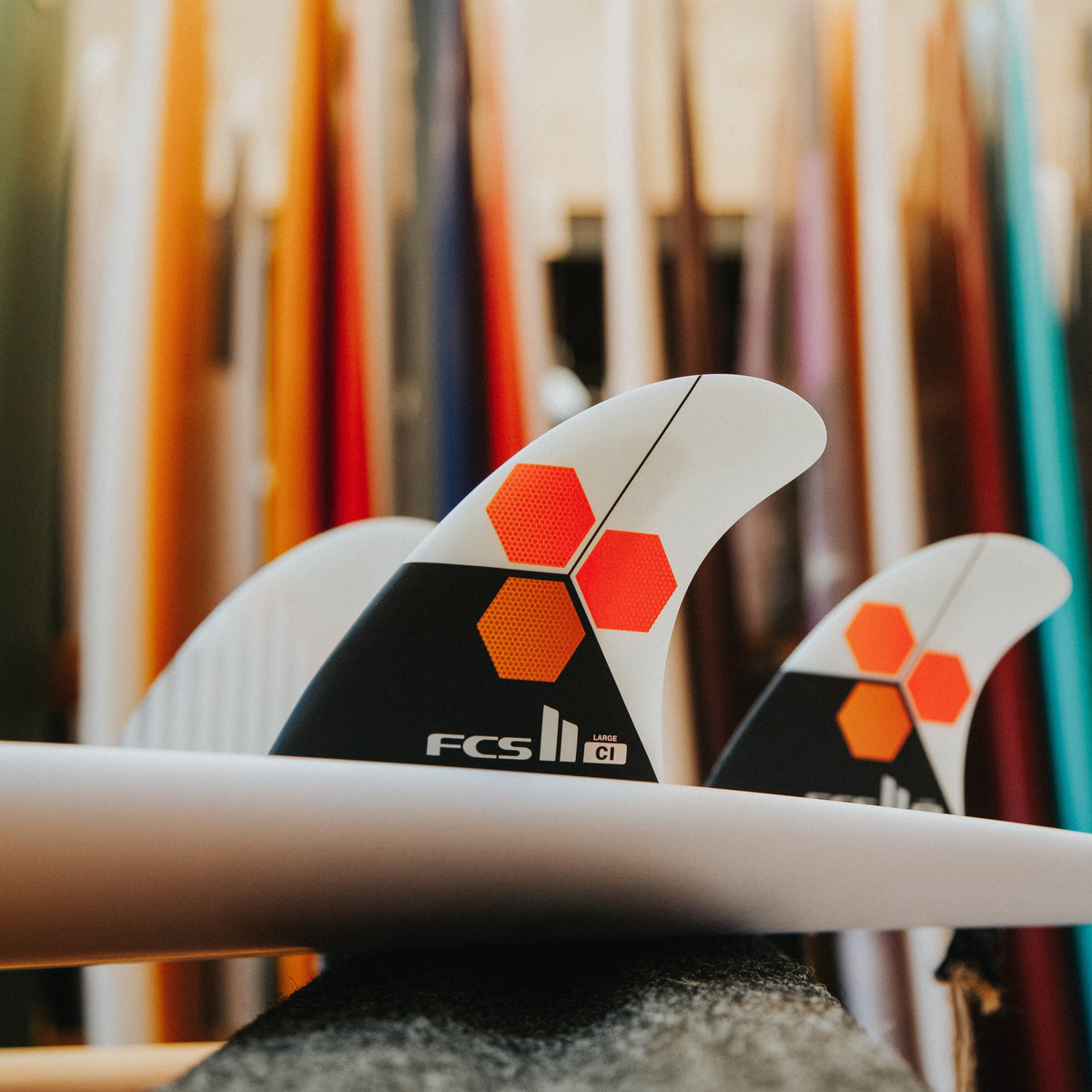 FCS II CHRISTENSON TRI-QUAD FIN SET - FCS JAPAN