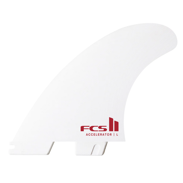 FCS2 ACCELEPATOR トライフィン SMALL FCS II Accelerator White Edition Tri Fin Set - FCS JAPAN