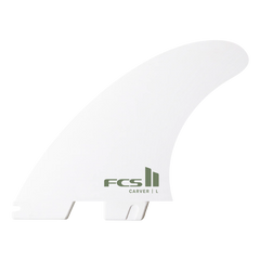 FCS Carver Essential Series フィン Medium FCS II Carver White Edition Tri Fin Set - FCS JAPAN