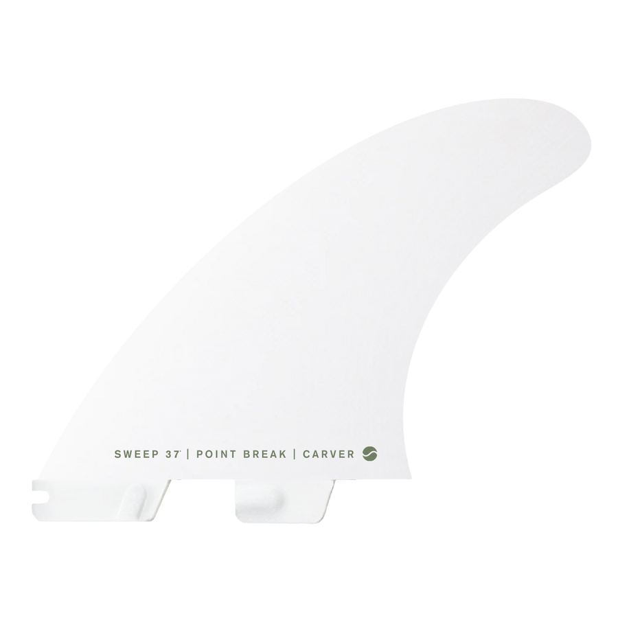 FCS II Carver White Edition Tri Fin Set