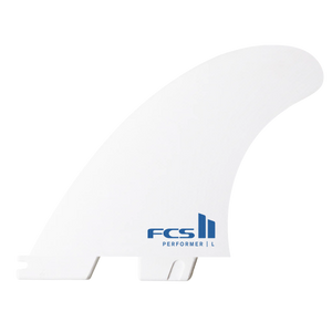 FCS II Performer White Edition Tri Fin Set