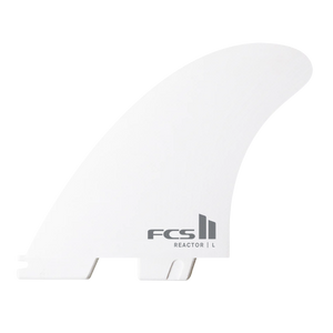 FCS II Reactor White Edition Tri Fin Set