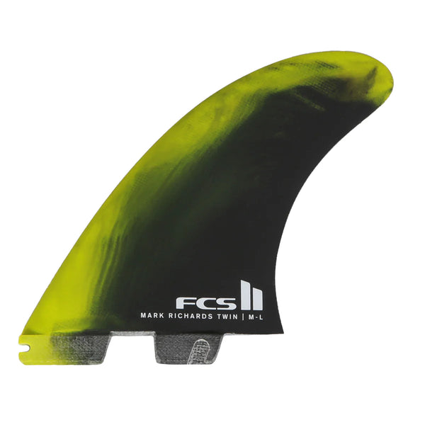 FCS II MARK RICHARDS TWIN + STABILISER FIN SET