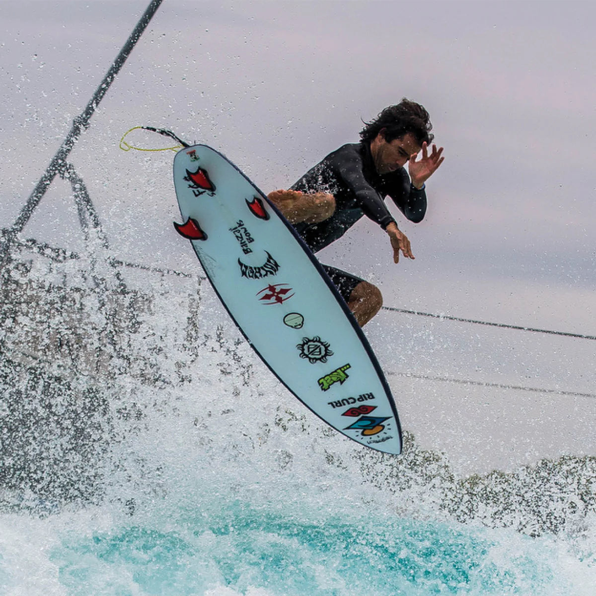 FCS II Mason Ho Code Red Signature Tri Fin Set - FCS JAPAN FCS II Mason Ho Code Red Signature Tri Fin Set - FCS JAPAN