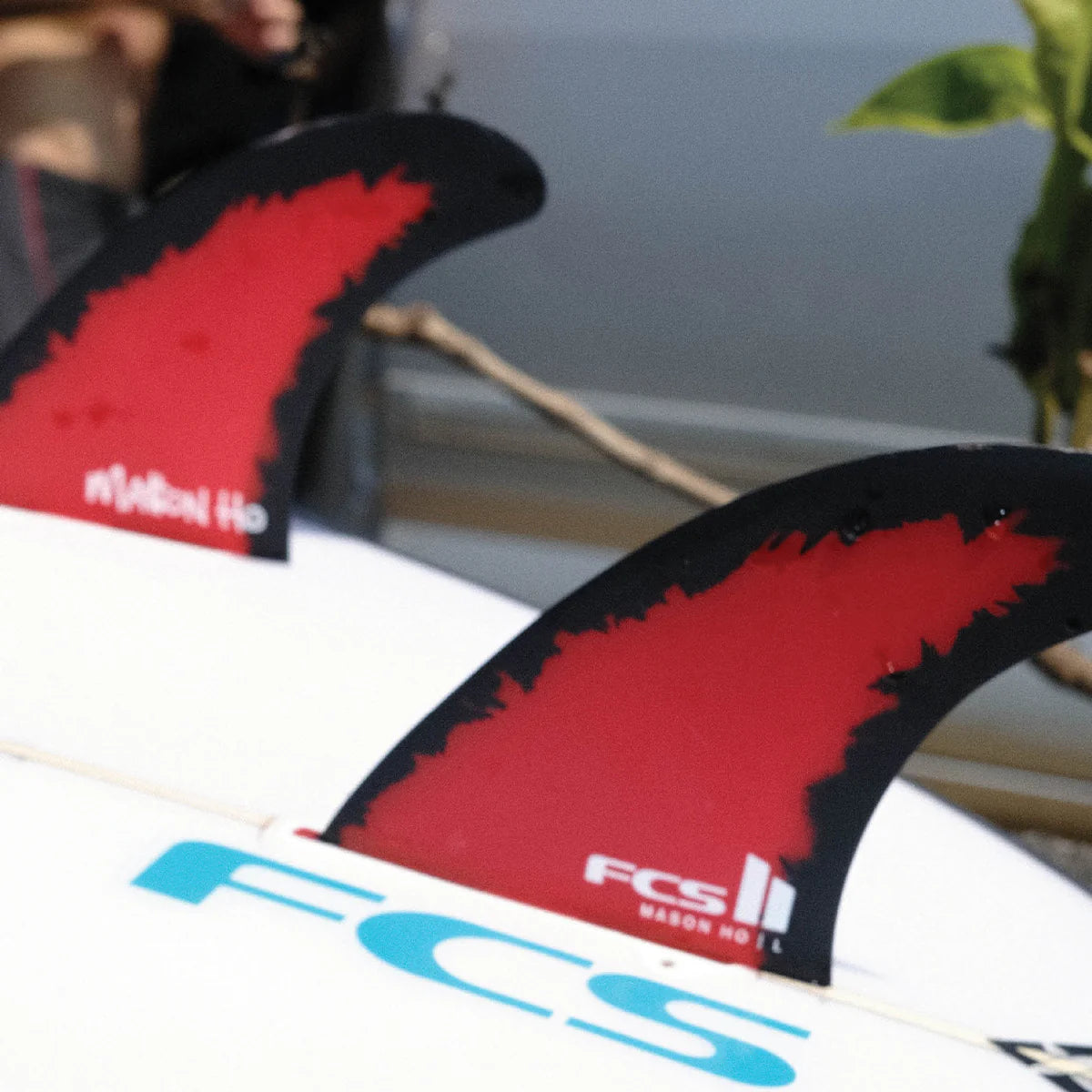 FCS II Mason Ho Code Red Signature Tri Fin Set - FCS JAPAN FCS II Mason Ho Code Red Signature Tri Fin Set - FCS JAPAN