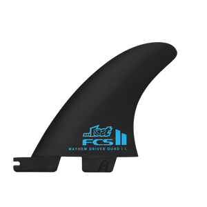 FCS II Mayhem Driver Quad Rear Fin Set