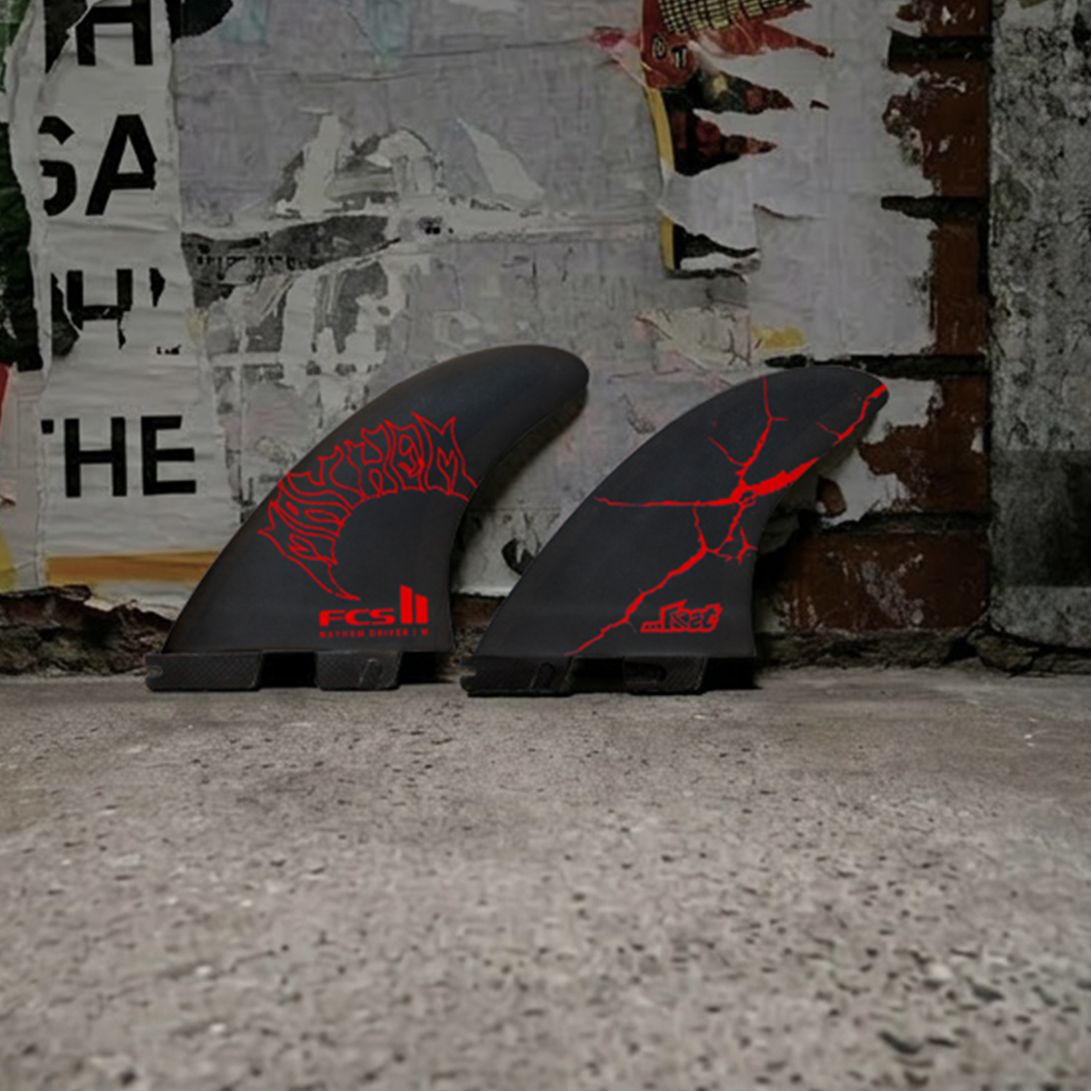 FCS II Mayhem Driver Tri Fin Set - FCS JAPAN FCS II Mayhem Driver Tri Fin Set - FCS JAPAN