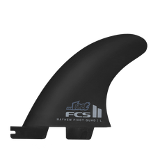 FCS II MAYHEM サーフボードフィン ミディアム FCS II Mayhem Pivot Quad Rear Fin Set - FCS JAPAN