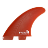 FCS II Mid Carver Thruster Fin Set