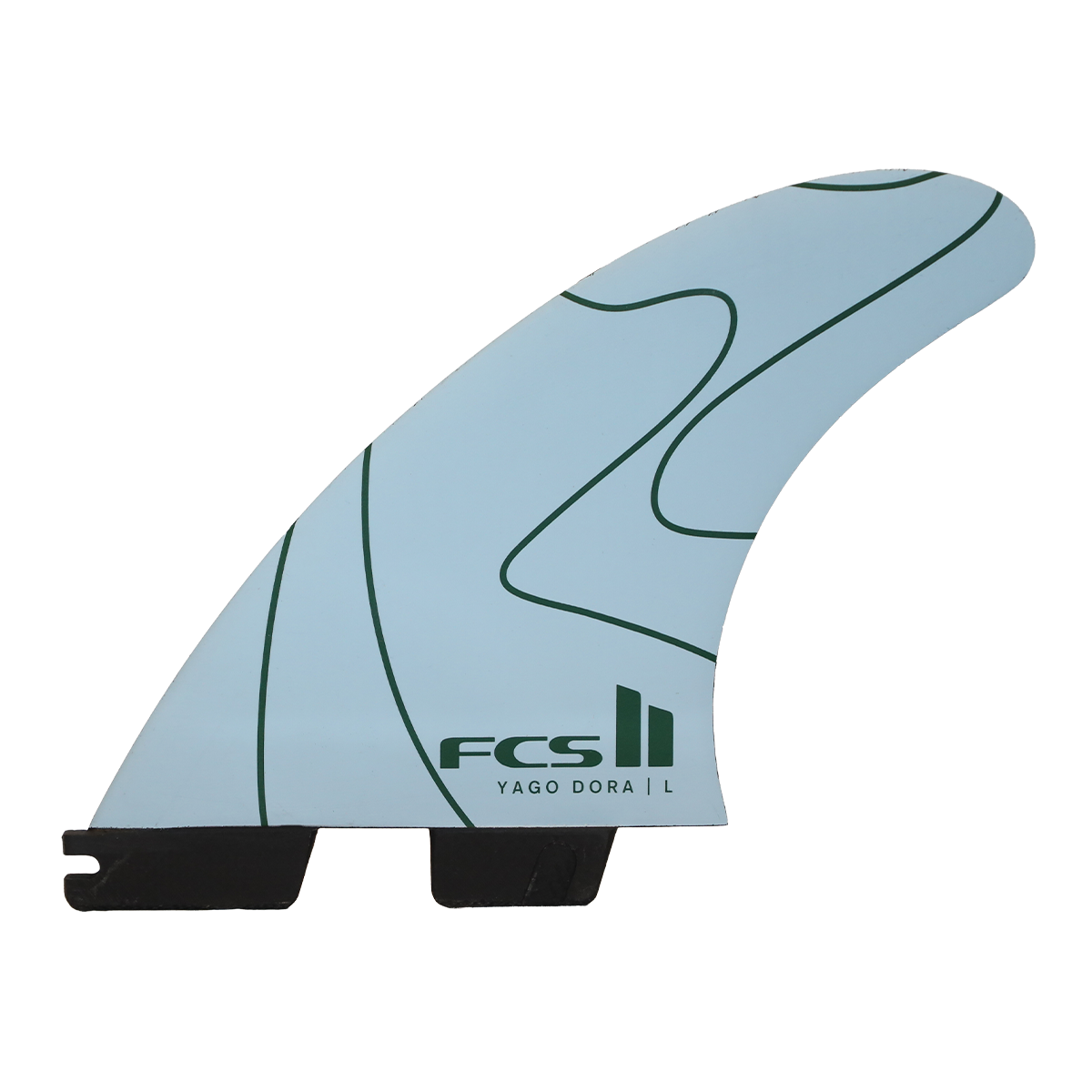FCS II Yago Dora Signature PC Tri Fin Set - FCS JAPAN FCS II Yago Dora Signature PC Tri Fin Set - FCS JAPAN